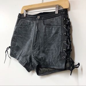 Harley Davidson Leather Short
